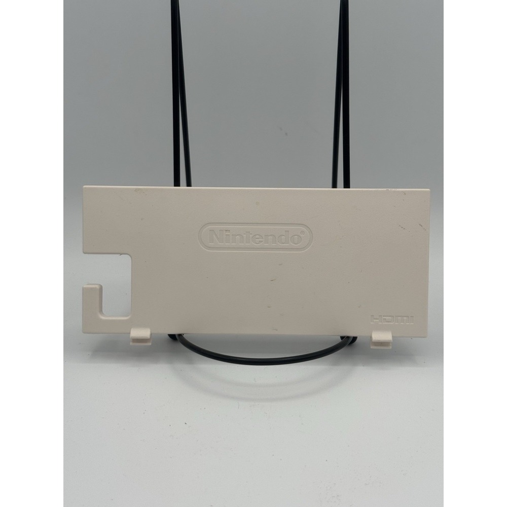 OEM Nintendo Switch V1 V2 TV Dock Off White Animal Crossing Door Cover Flap ONLY
